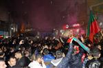 Cizrespor'un Şampiyonluk Sevinci Sokakları Panayır Alanına Çevirdi