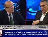 Mehmet Bekaroğlu: Erdoğan Türkiye'nin ustasıdır