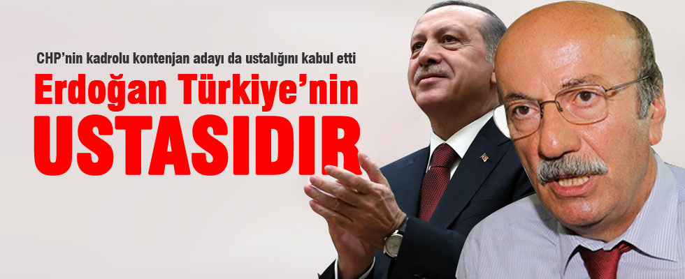 Mehmet Bekaroğlu: Erdoğan Türkiye'nin ustasıdır