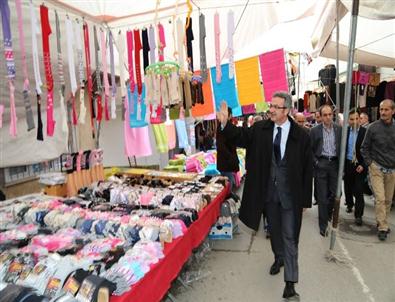 Başkan Köşker Pazar Turunda