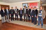 HALUK ALICIK - Erzurumlular Derneği Yeni Yönetiminden Başkan Alıcık’ı Ziyaret