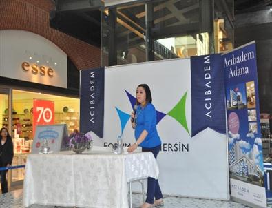 Forum Mersin Ziyaretçilerine Sağlıklı Beslenme Anlatıldı