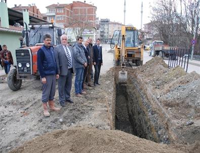 Taşköprü’de Meydan Projesi’nde Çalışmalar Başladı
