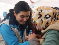TUBA BÜYÜKÜSTÜN - Tuba Büyüküstün Suriyeli çocuklarla buluştu