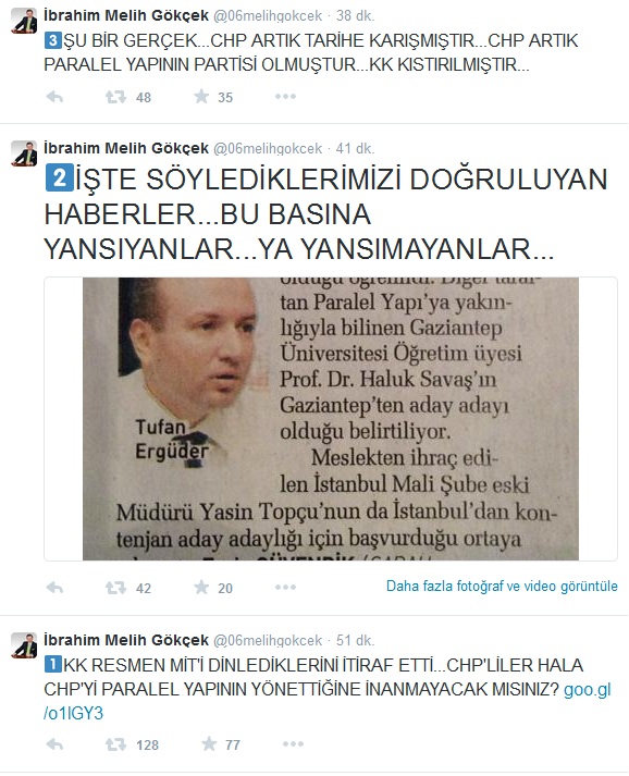 Melih Gökçek: Kılıçdaroğlu kıstırıldı
