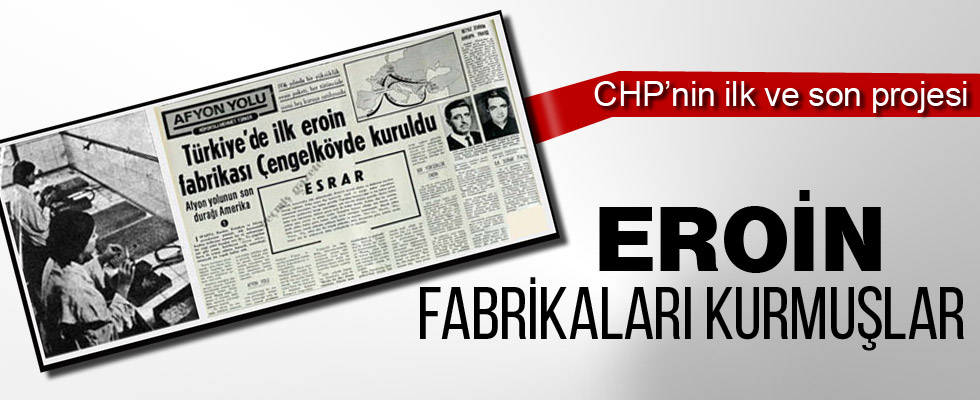 CHP döneminde hükümet yasal eroin bile satmış!