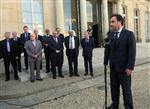 Hollande, Suriye Muhalif ve Devrimci Güçler Ulusal Koalisyonu Başkanı Hoca İle Görüştü