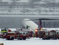 New York'ta Bir Uçak Pistten Çıktı