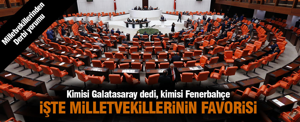 Bakan ve Milletvekilleri Fenerbahçe-Galatasaray Derbisini Değerlendirdi