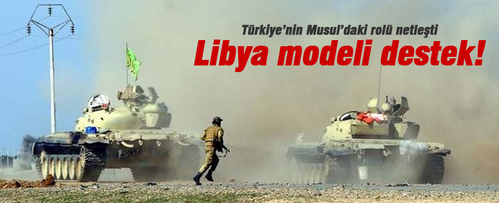 Musul‘a Libya modeli destek