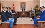 KİLİS VALİSİ - Türkiye Gençlik Vakfı’ndan Vali Tapsız'a Ziyaret