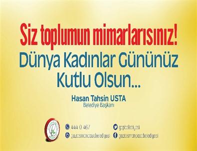 Başkan Usta’dan 8 Mart Kadınlar Günü Mesajı
