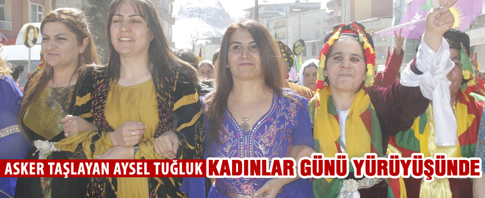Hakkari’de 8 Mart yürüyüşü