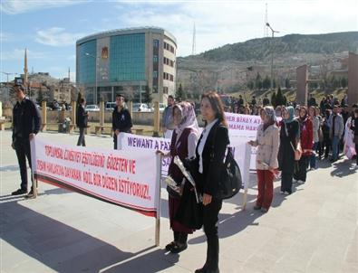 Nevşehir’de 8 Mart Dünya Kadınlar Günü Kutlandı