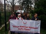 SAĞLIK MESLEK LİSESİ - Sağlıkçılar Kadınlar İçin Yürüdü