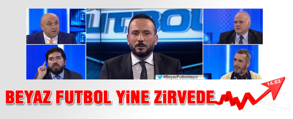 Beyaz Futbol yine birinci