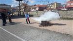Yavuz Selim İlkokulunda Yangın ve Deprem Tatbikatı Yapıldı