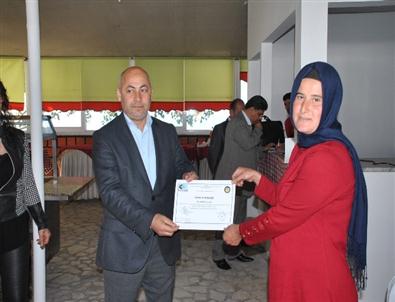 Demre'de Kosgeb Sertifikaları Verildi