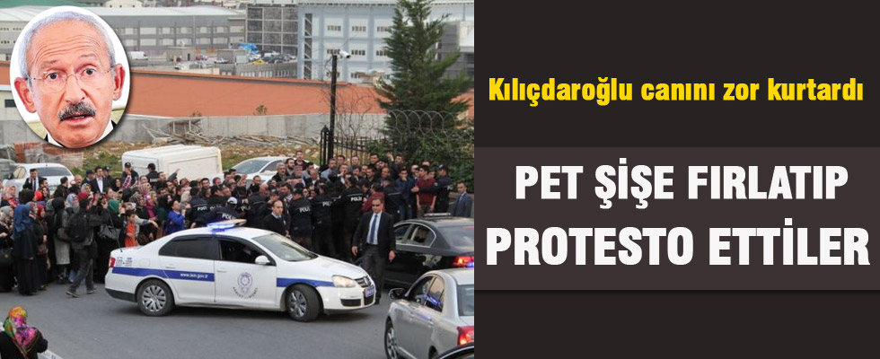 Kılıçdaroğlu taziye evinde protesto edildi