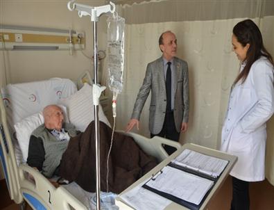 Başkan Öztürk’ten Hasan Hoca’ya Ziyaret