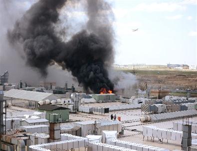 Kuyumcukent'te yangın