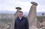 HACIBEKTAŞ VELİ - Makedonya Cumhurbaşkanı İvanov Peribacalarını Gezdi