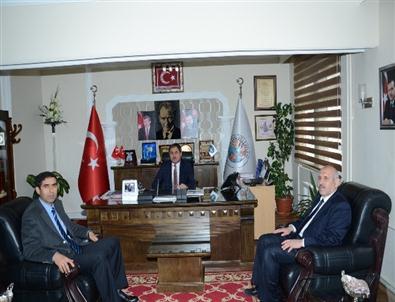 Maski Genel Müdürü Özdemir, Başkan Eser'i Ziyaret Etti