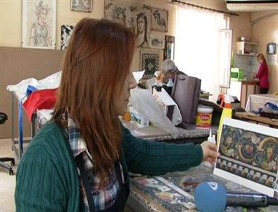 (özel Haber) Gaziantepli Kadınlar Sanat Öğreniyor
