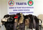 Kapıkule’de Vizon, Marmot ve Kızıl Sincap Postu Kürk Manto Ele Geçirildi