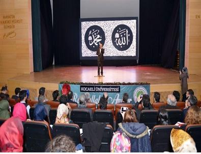 Kocaeli Üniversitesi Resullah’ı Andı