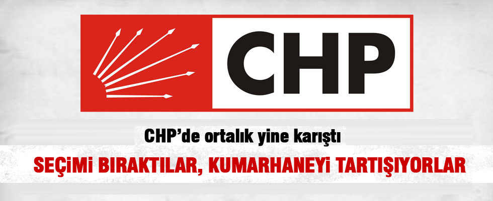 CHP herkes birbirine girdi
