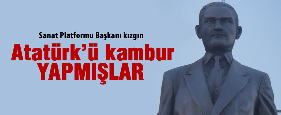 Eker'den Atatürk heykeli açıklaması