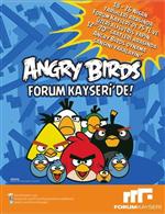 3D - Dünyanın En Popüler Kuşları Angry Brids Anadolu'da İlk Kez Forum Kayseri'de