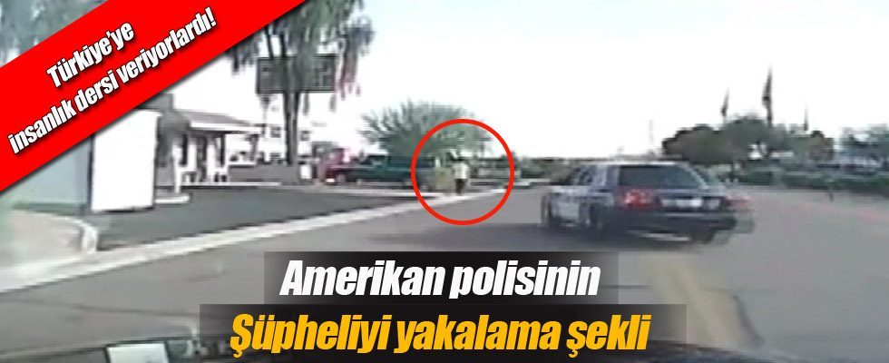 Amerikan Polisi, Şüpheliyi Kasti Olarak Ezdi