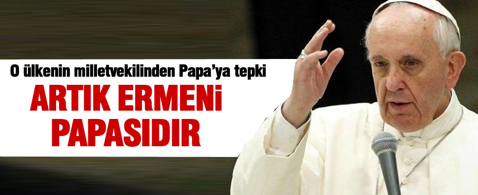 Azeri vekilden Papa'ya tepki