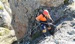 Afad Ekipleri, Kayalıklarda Mahsur Kalan Keçileri Kurtardı