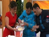 TRT 1 - Aşçı canlı yayında rezil oldu