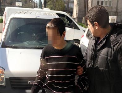 Kantinden Hırsızlık Şüphelisi Çocuk Tutuklandı