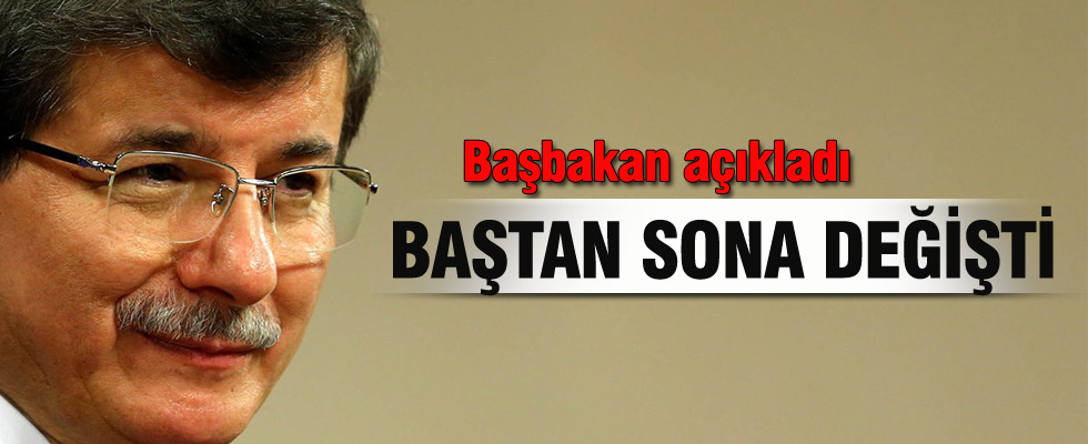 Başbakan Ahmet Davutoğlu Yeni Yargı Reformu'nu açıkladı