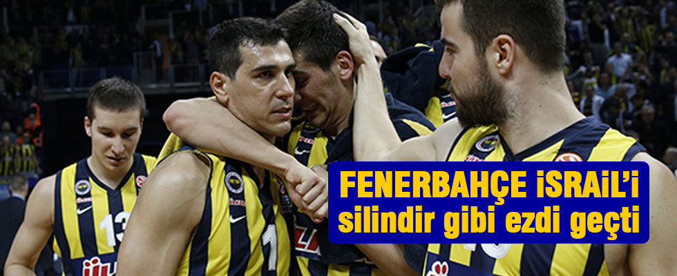 Fenerbahçe'den tarihi galibiyet