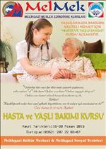 YAŞ SINIRI - Hasta ve Yaşlılara Kaliteli Hizmet İçin 'Hasta ve Yaşlılara Bakım Kursu”