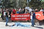 KADIN CİNAYETLERİ - Tkb Üyeleri Kadına Şiddeti Protesto Etti