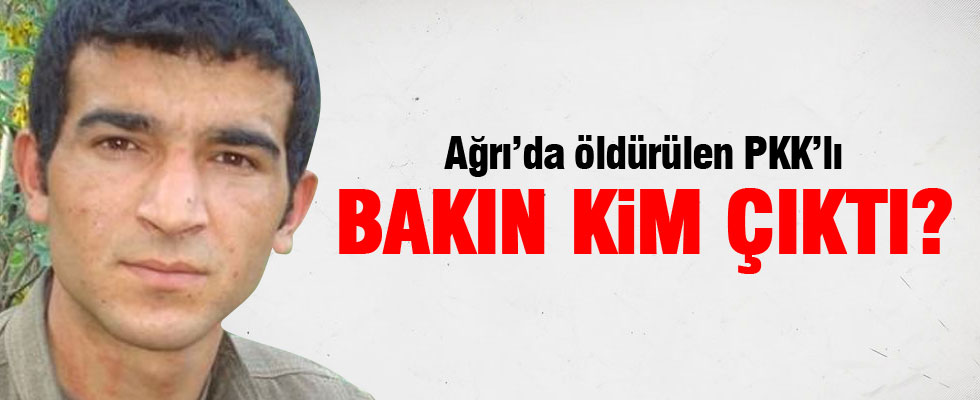 Ağrı'da öldürülen PKK'lı bakın kim çıktı!