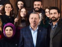 Erdoğan'dan 'Filinta' setine sürpriz ziyaret
