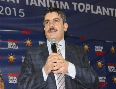 Siirt Ak Parti'de Aday Tanıtım Toplantısı