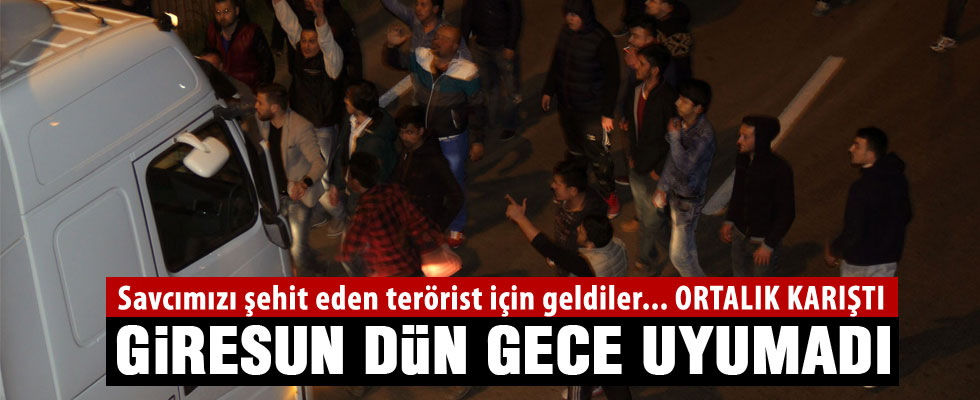 Giresun’da gerginlik