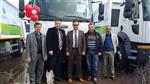 Bakanlık Yalova'ya 3 Kamyon ve 150 Konteyner Hibe Etti