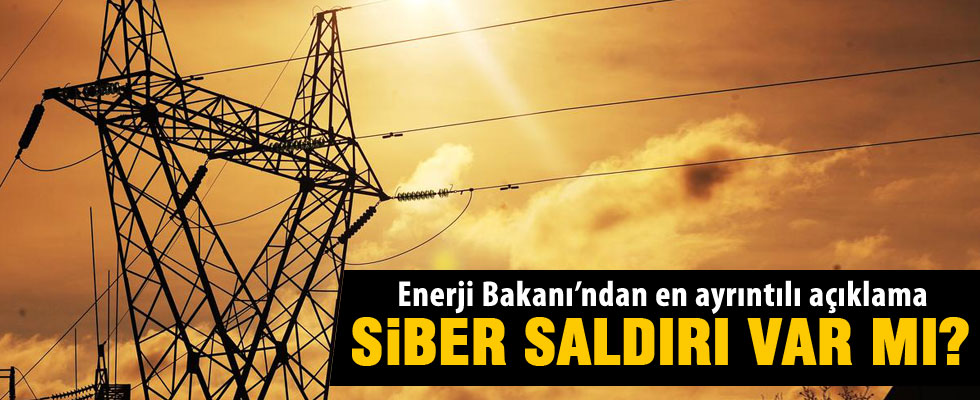 Enerji Bakanı Yıldız'dan elektrik kesintisi açıklaması