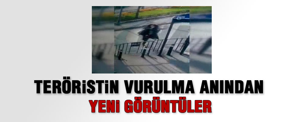 İstanbul Emniyeti'ne düzenlenen saldırının yeni görüntüleri