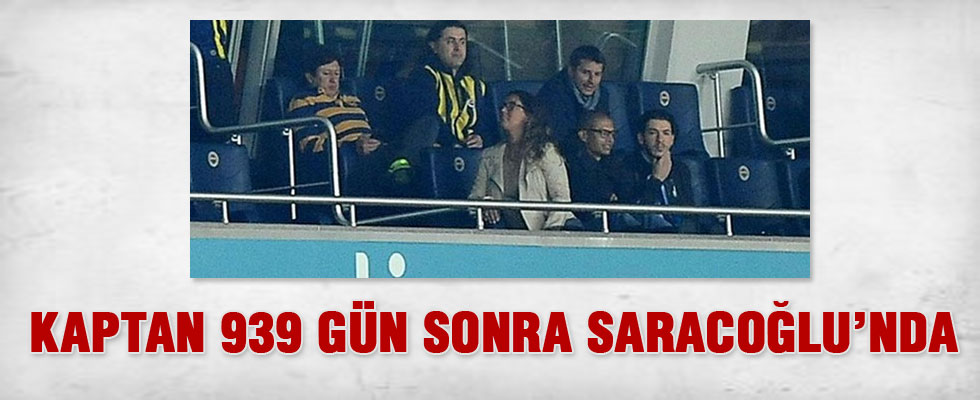 Alex de Souza, Bursaspor maçını Saracoğlu'nda izledi